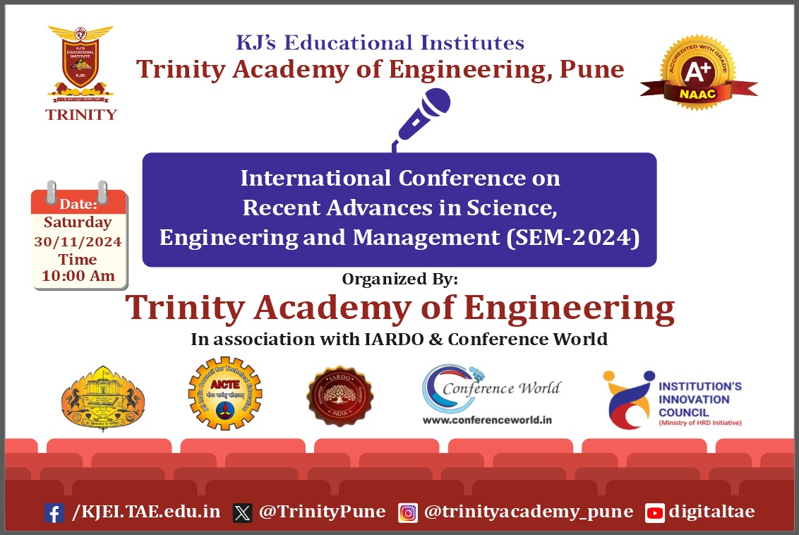 International Conference on Recent Advances in Science, Engineering and Management