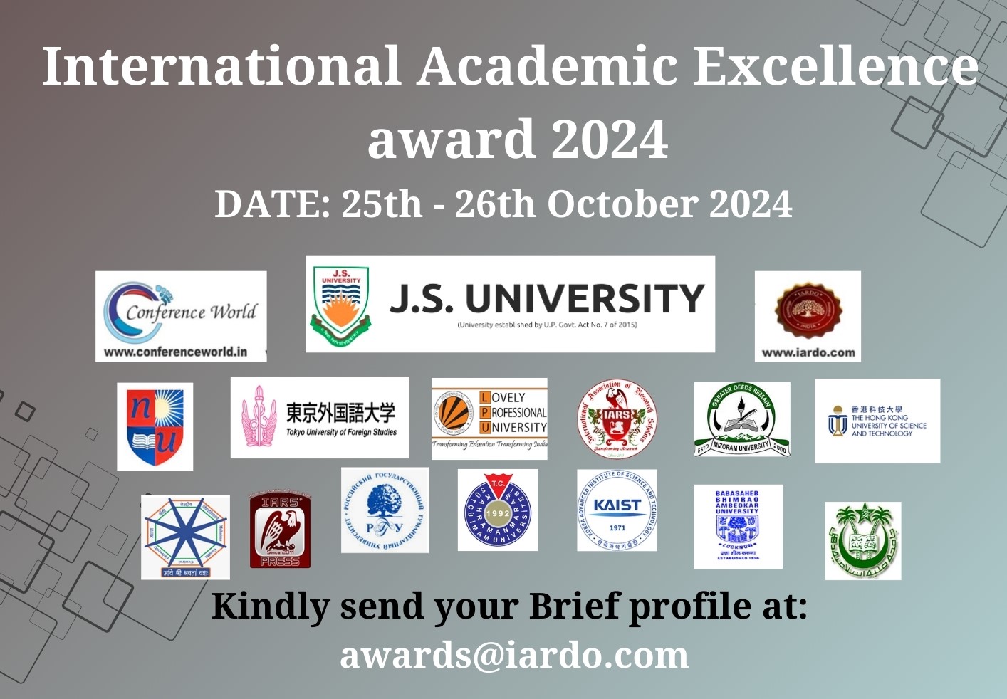International Academic Excellence award 2024