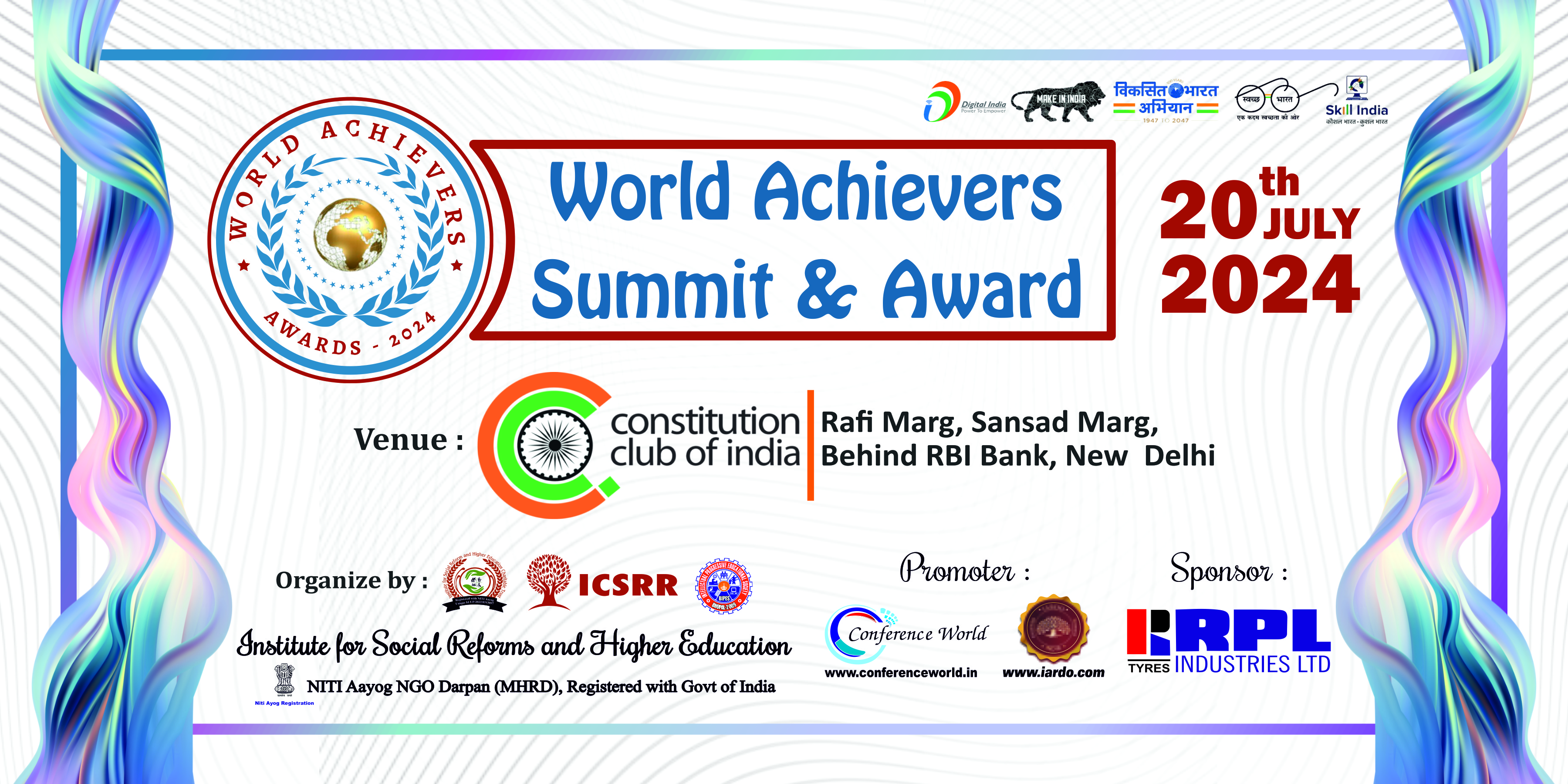 World Achievers Summit & Awards - 2024